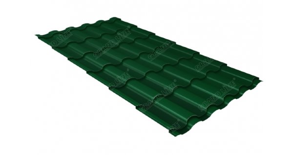 Металлочерепица кредо 0,45 Drap RAL 6005 зеленый мох купить в Бузулуке
